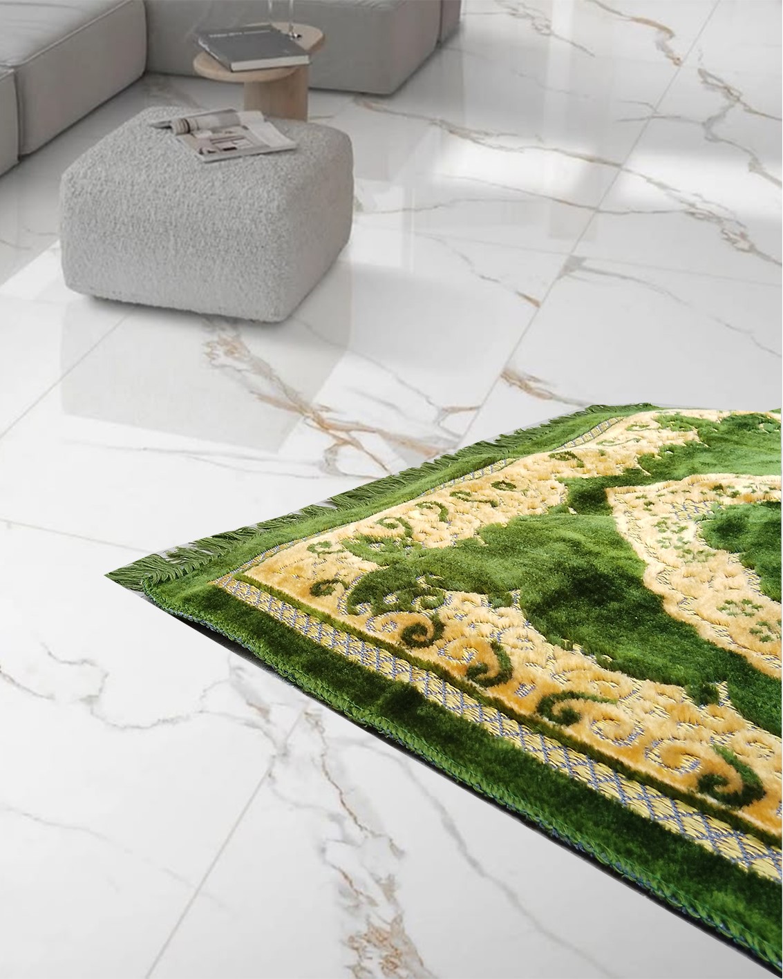 Light Green Prayer Mat - Image 4