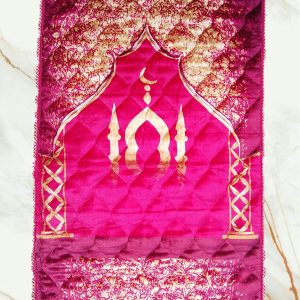 Reddish- Pink luxury Prayer Mat